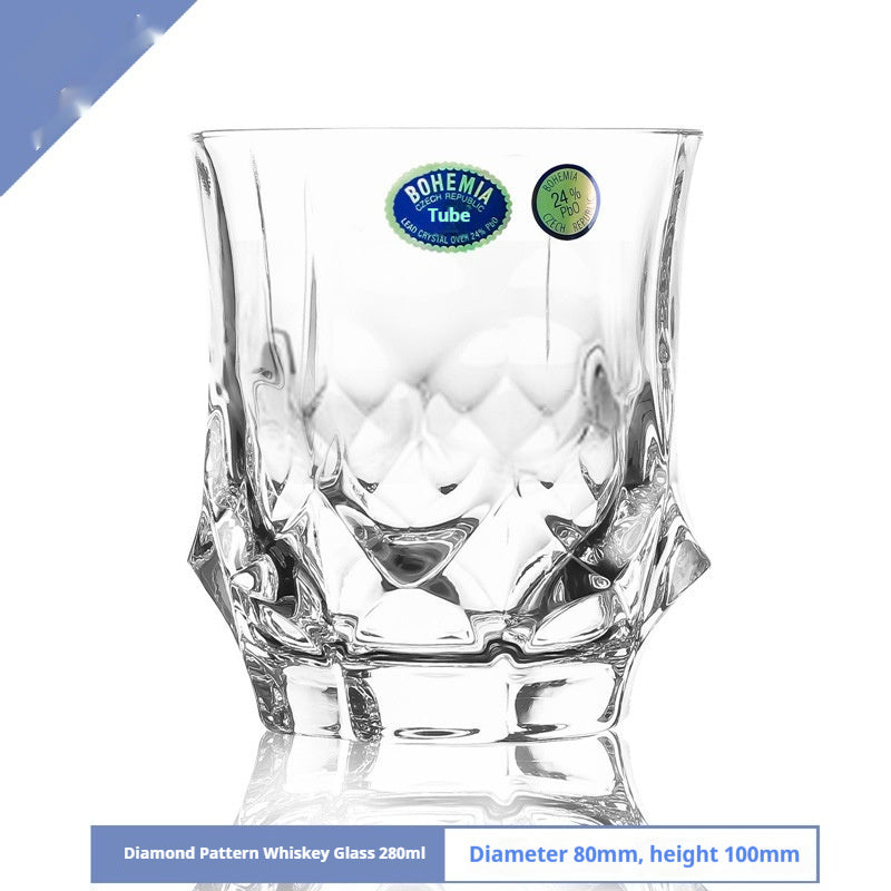 Crystal Creative Drinking Glass For Home Beverage Serving