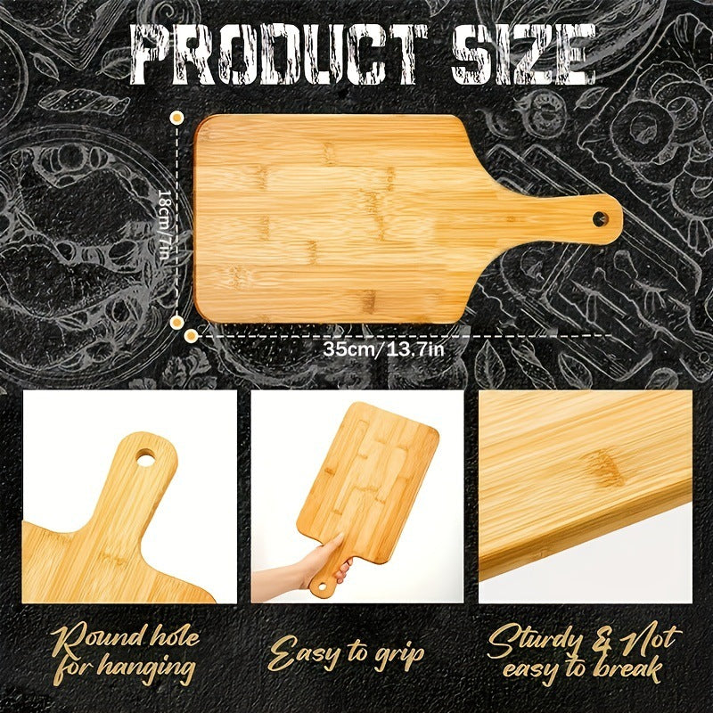 Bamboo Pizza Cutting Board For Household Kitchen Use