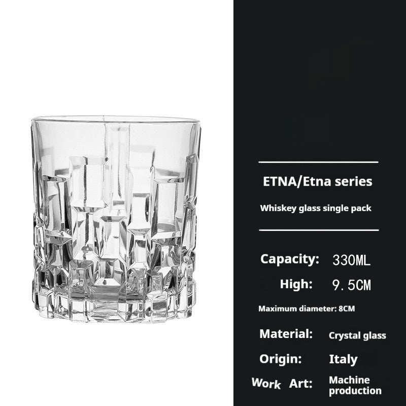 Crystal Glassware Set For Elegant Home Dining And Serving