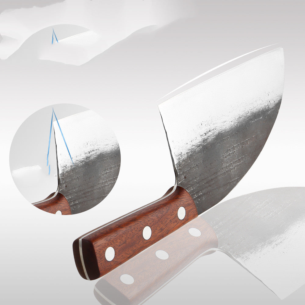 Manganese Steel Kitchen Knife For Professional Food Preparation Cutting
