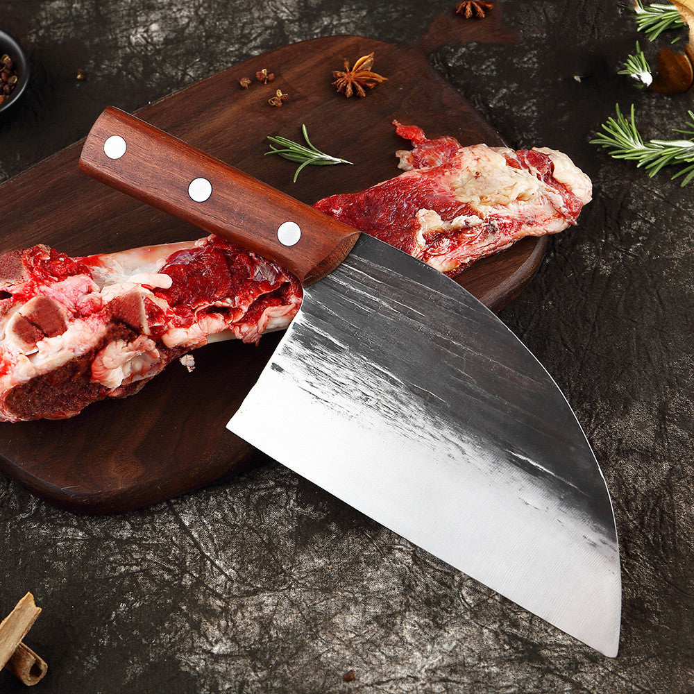 Manganese Steel Kitchen Knife For Professional Food Preparation Cutting