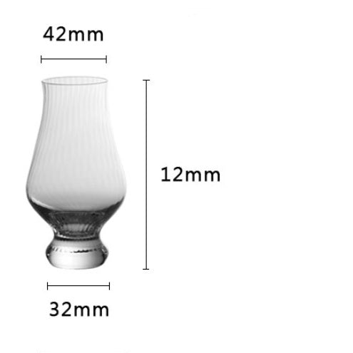 Crystal Tulip Shaped Glass For Elegant Beverage Serving