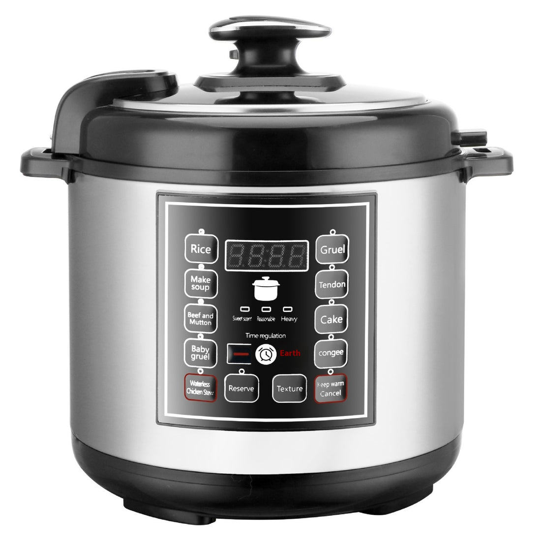 5L Intelligent Multi Function Pressure Cooker With Timer For Household Use