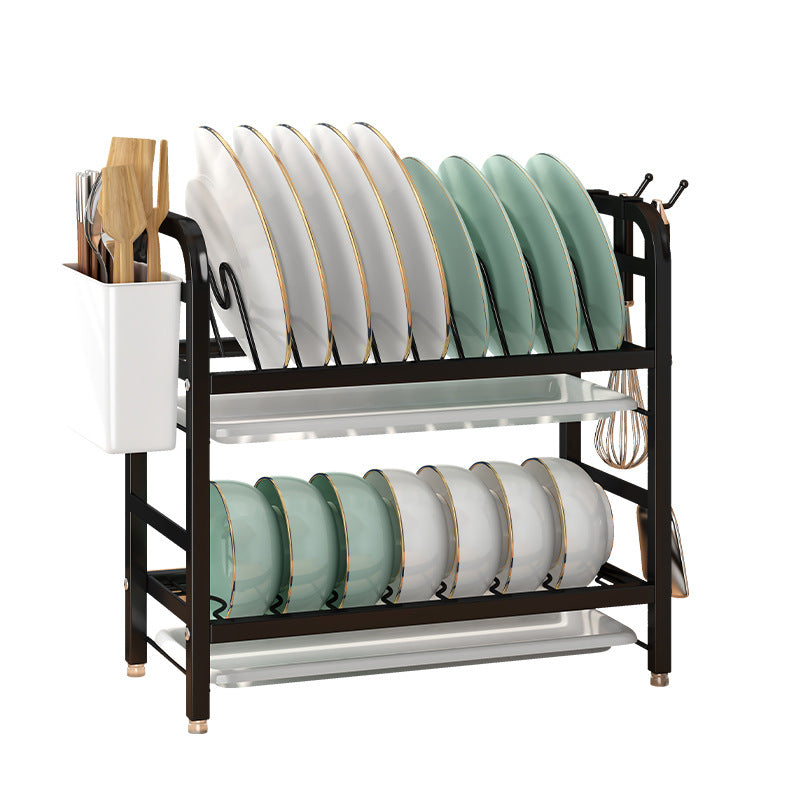 Kitchen Storage Rack For Organized Countertop And Cabinet Storage Use