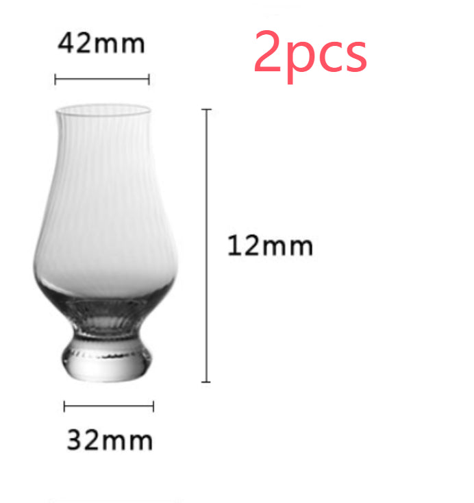 Crystal Tulip Shaped Glass For Elegant Beverage Serving