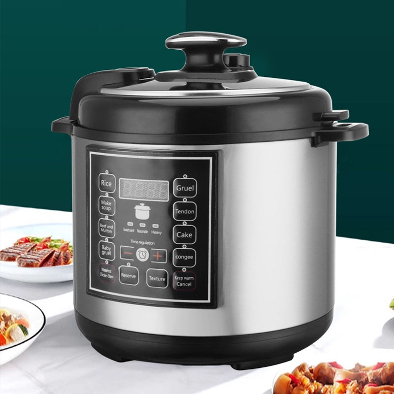 5L Intelligent Multi Function Pressure Cooker With Timer For Household Use