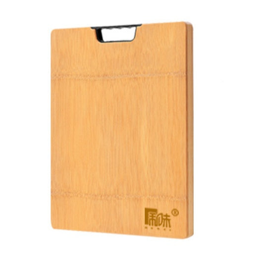 Carbonized Whole Bamboo Kitchen Cutting Board Durable Natural Style