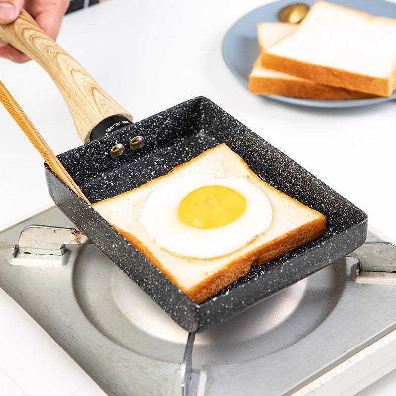 Japanese Tamagoyaki Egg Roll Frying Pan Rectangular Non Stick Pan