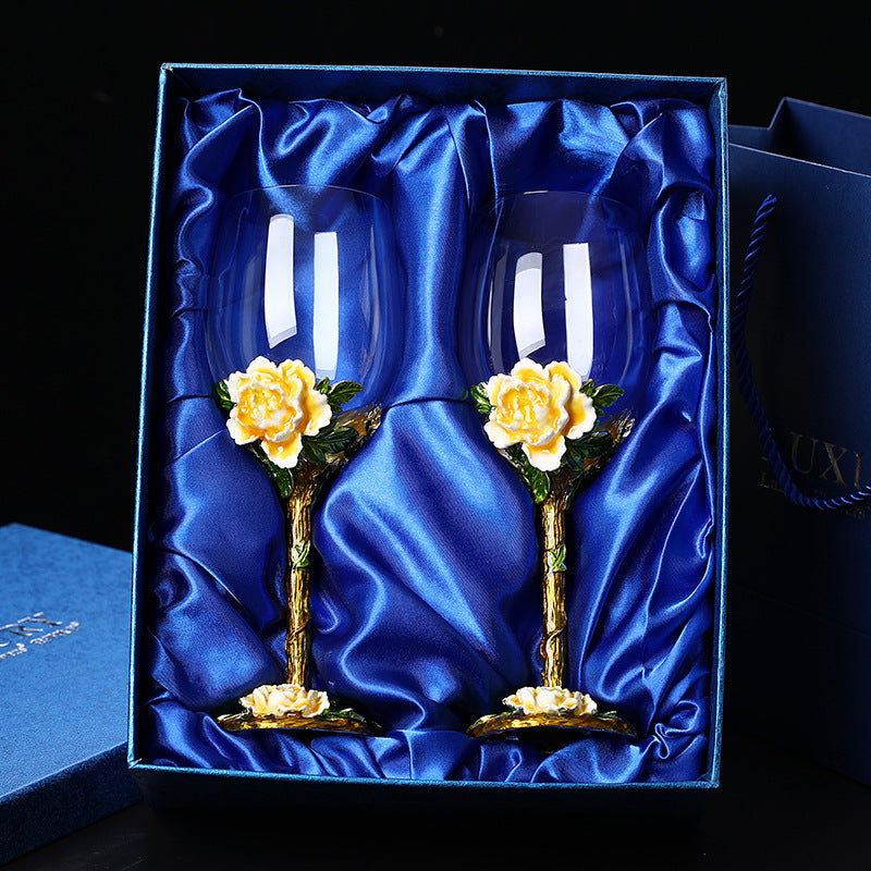 Lead Free Crystal Creative Glass For Elegant Beverage Serving