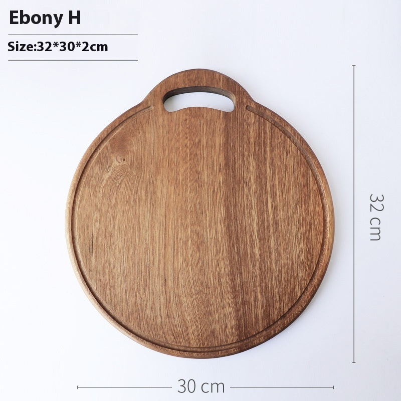 Premium Solid Wood Vegetable Chopping Board For Kitchen Use