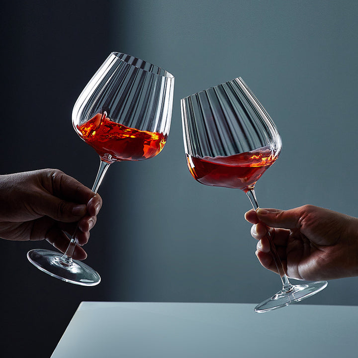 Rainbow Crystal Glass For Elegant Beverage Serving