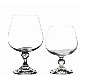 Crystal Elegant Goblet Glass For Home Serving Dining Decor Use