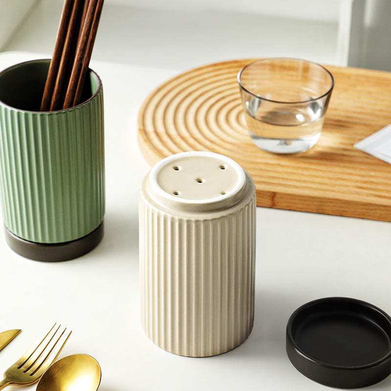 Ceramic Kitchen Chopsticks Storage Rack And Utensil Holder