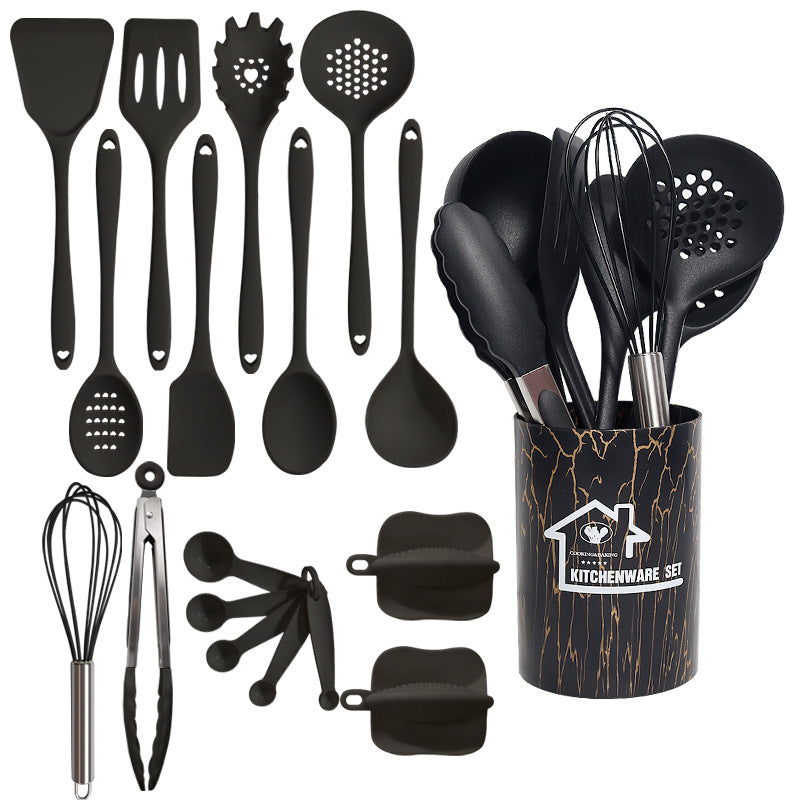 Household Food Grade Silicone Kitchen Utensil Cooking Set