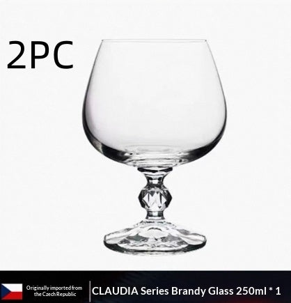Crystal Elegant Goblet Glass For Home Serving Dining Decor Use