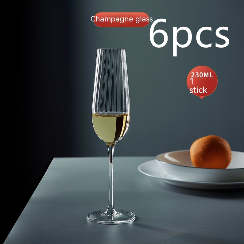 Rainbow Crystal Glass For Elegant Beverage Serving
