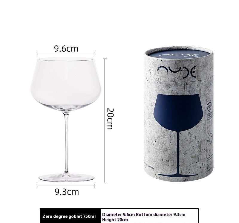 Ultra Thin Crystal Goblet For Elegant Beverage Serving