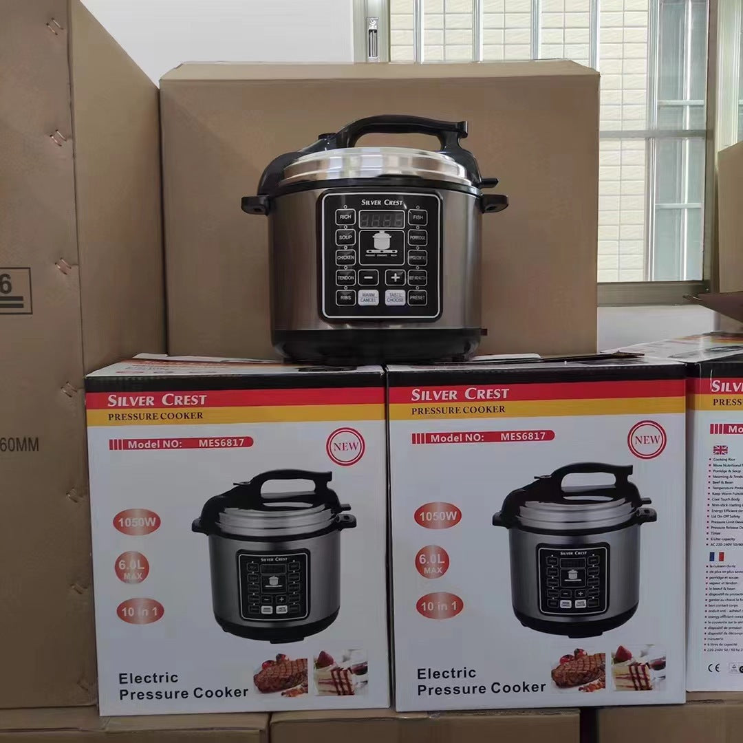 Large Capacity Household Pressure Cooker For Everyday Cooking Use