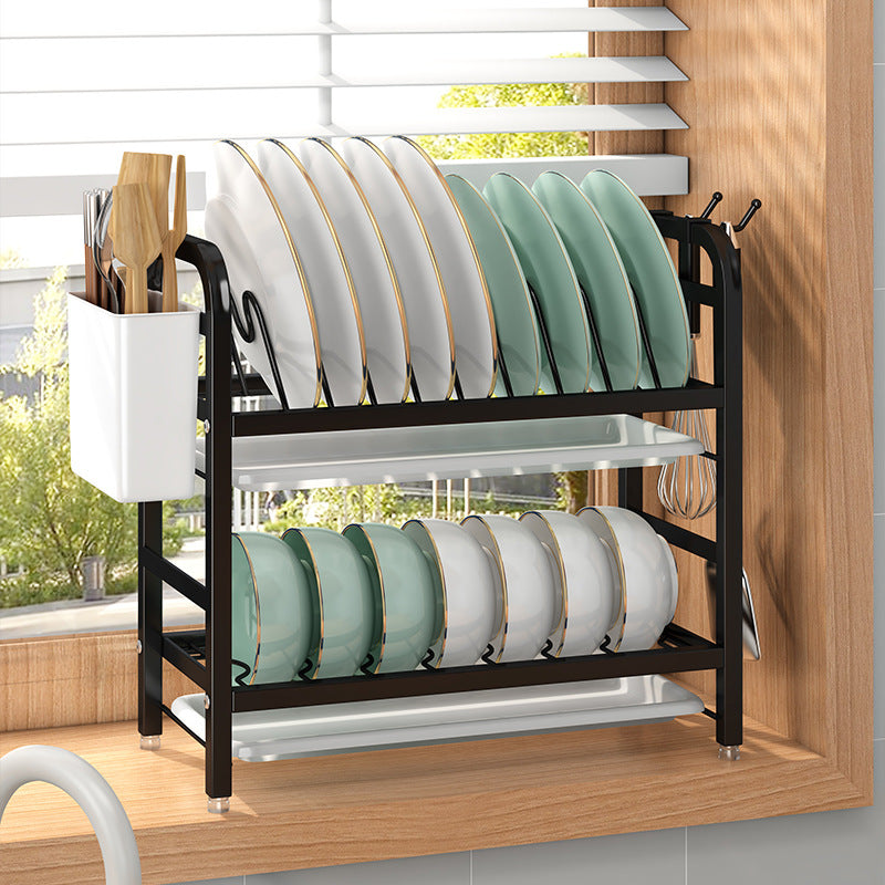 Kitchen Storage Rack For Organized Countertop And Cabinet Storage Use
