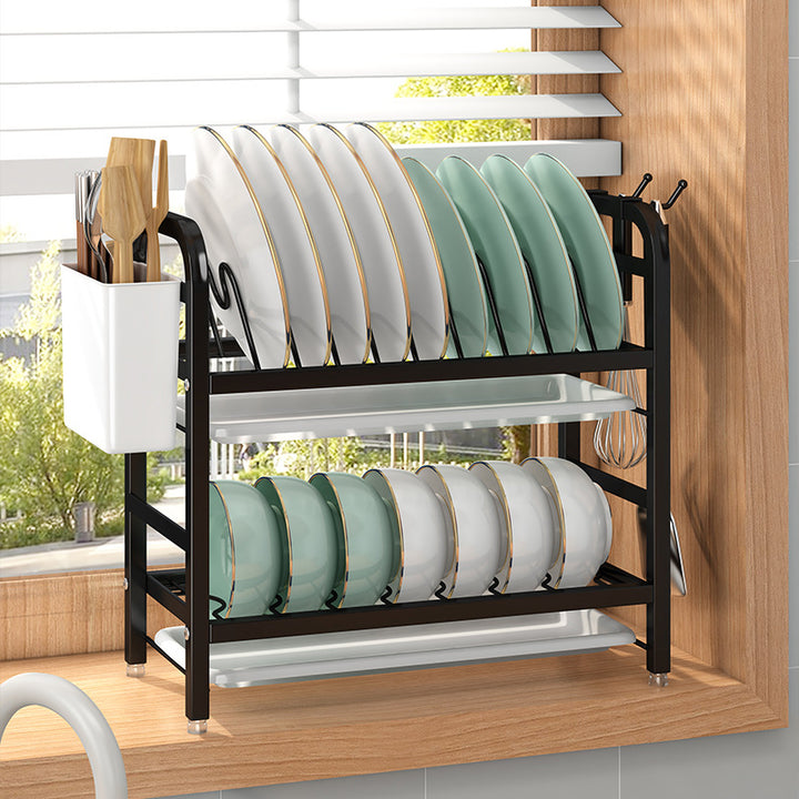 Kitchen Storage Rack For Organized Countertop And Cabinet Storage Use