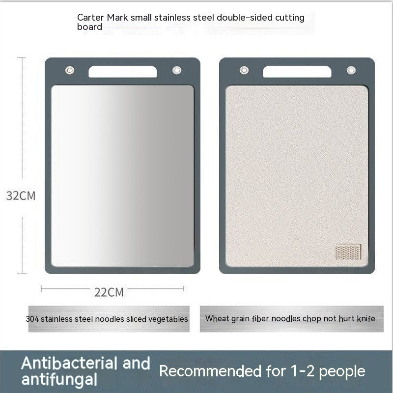 Mildew Proof Stainless Steel Cutting Board For Kitchen Use