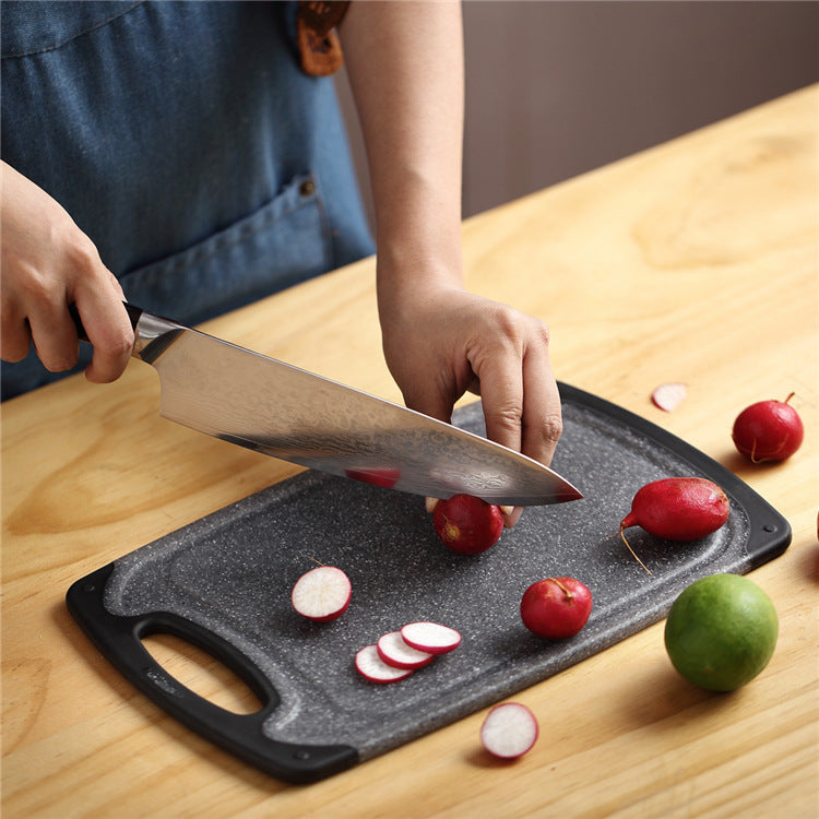 Imitation Marble PP Cutting Board Set For Kitchen Vegetable Preparation
