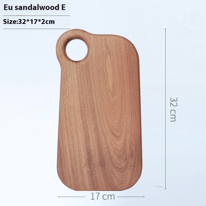 Premium Solid Wood Vegetable Chopping Board For Kitchen Use