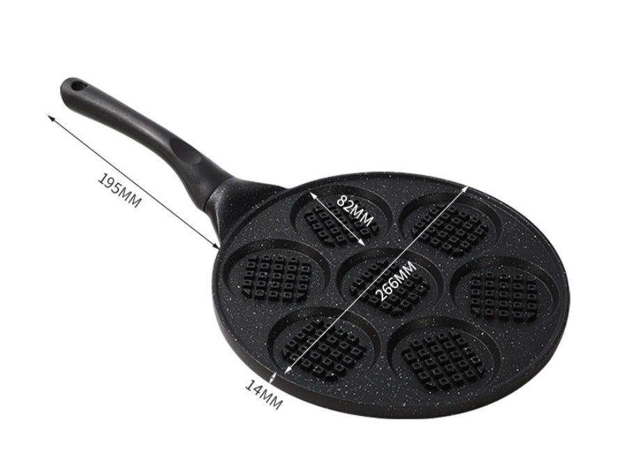 Creative Perforated Griddle Plate For Household Cooking Use
