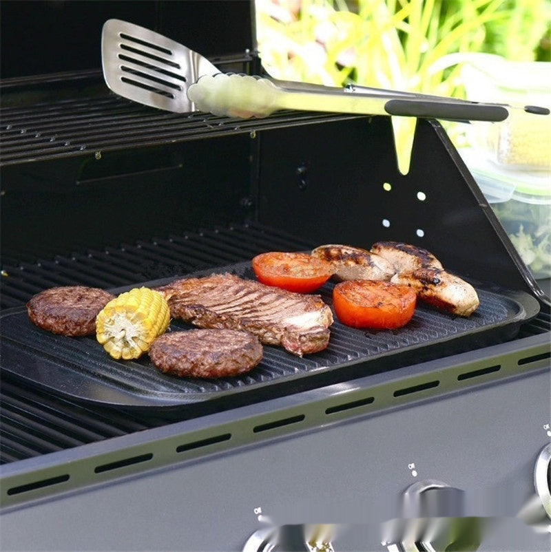 Double Sided Cast Iron Griddle For Cooking Use