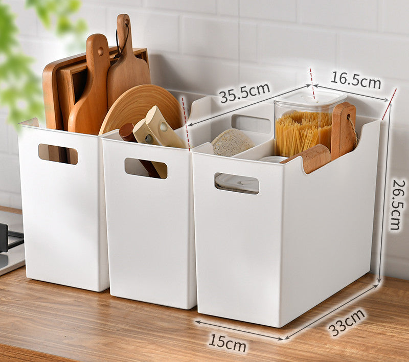 Kitchen Cabinet Organizer Storage Box For Neat Space Saving