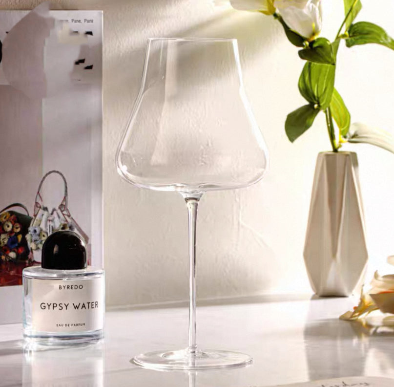 Crystal Glass Flutes For Elegant Beverage Serving