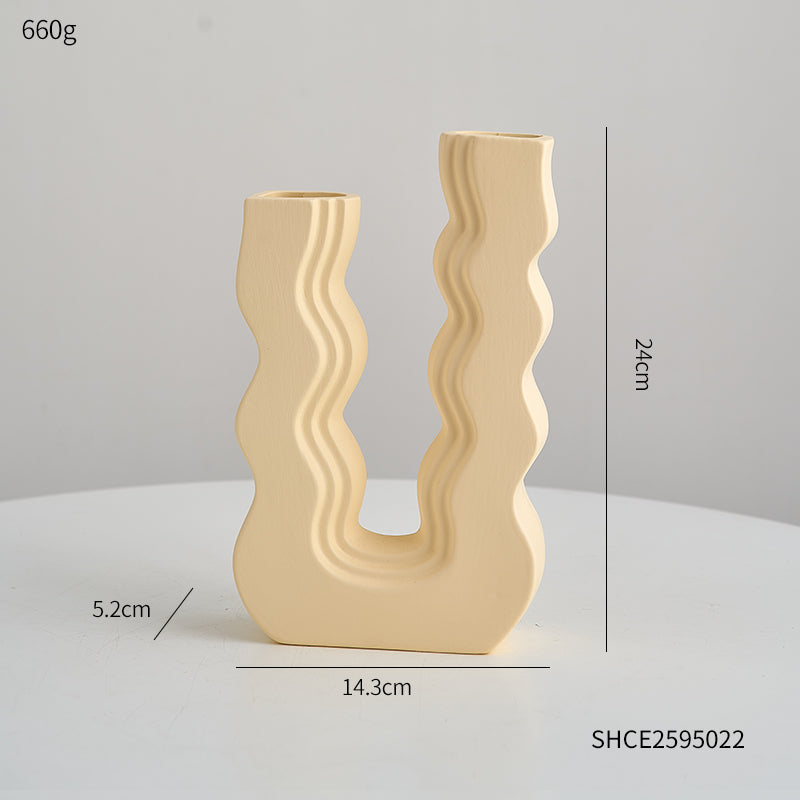 Modern Simple Vase Decoration For Elegant Home Interior Display