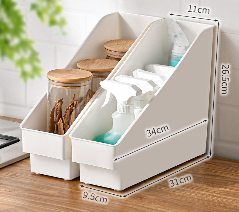 Kitchen Cabinet Organizer Storage Box For Neat Space Saving