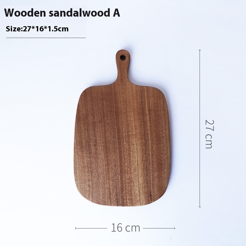 Premium Solid Wood Vegetable Chopping Board For Kitchen Use