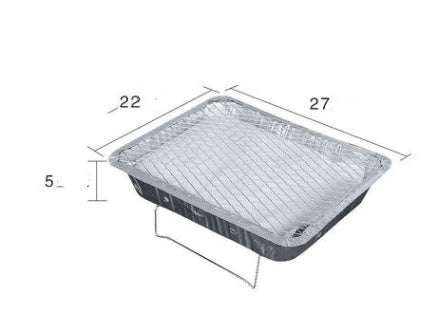 Portable Small Charcoal BBQ Grill For Outdoor Cooking Use
