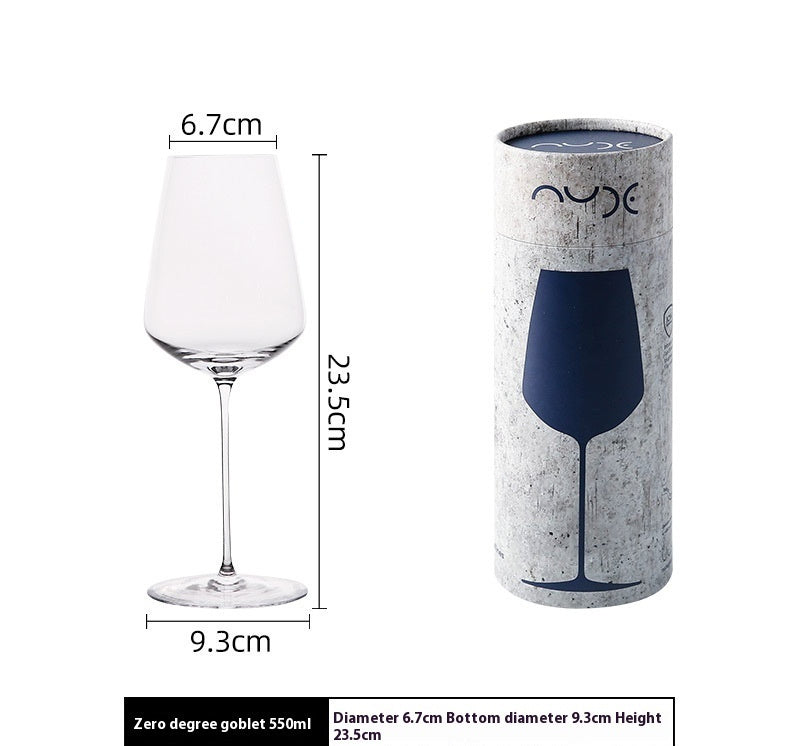 Ultra Thin Crystal Goblet For Elegant Beverage Serving