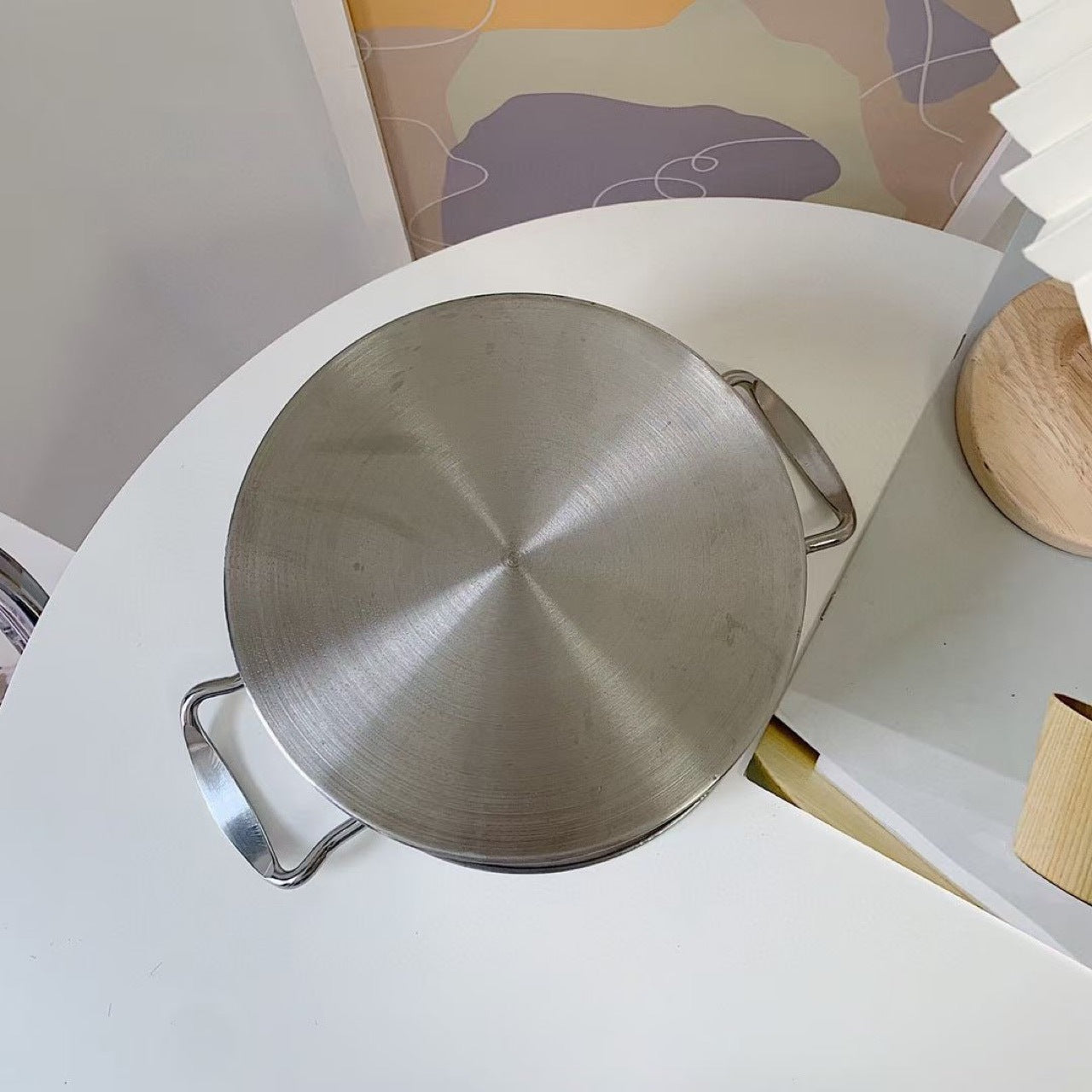 Double Layer Stainless Steel Stock Pot Steamer Set With Lid