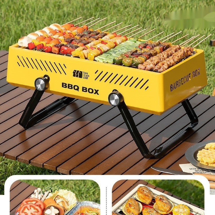 Stainless Steel Outdoor BBQ Grill For Household Use