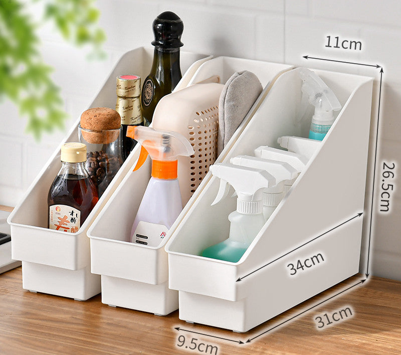 Kitchen Cabinet Organizer Storage Box For Neat Space Saving