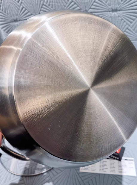 304 Stainless Steel Thickened Large Capacity Double Ear Stock Pot Cooking Pot