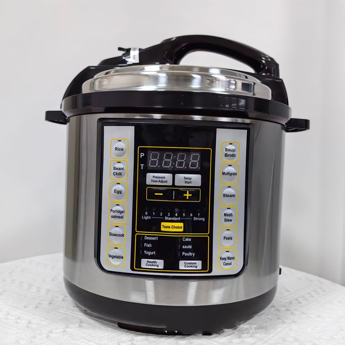 6L Multifunctional Electric Pressure Cooker With Large Capacity Design
