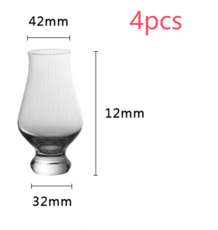 Crystal Tulip Shaped Glass For Elegant Beverage Serving