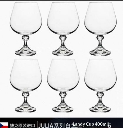 Crystal Elegant Goblet Glass For Home Serving Dining Decor Use