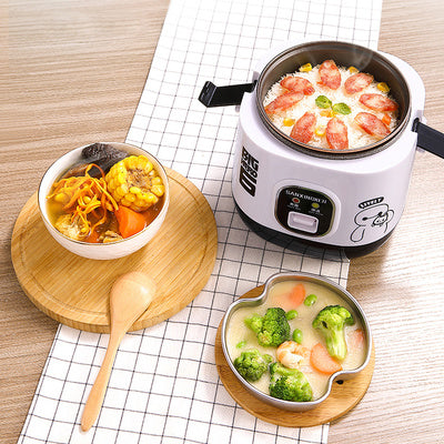 Mini Automatic Rice Cooker For Single Person Steaming Cooking Use