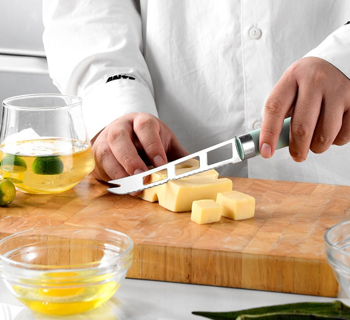 Creative Stainless Steel Kitchen Utensils With Durable Plastic Handles