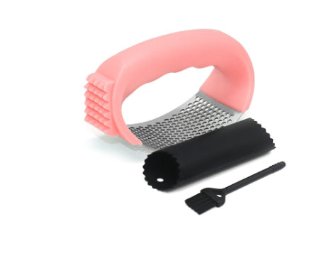 Household Garlic Press Kitchen Utensil For Easy Food Preparation