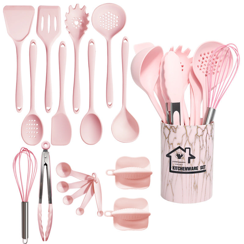 Household Food Grade Silicone Kitchen Utensil Cooking Set