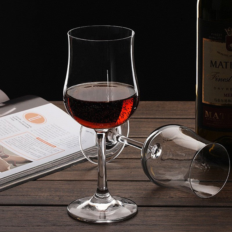 Crystal Tulip Dessert Glass For Elegant Beverage Serving