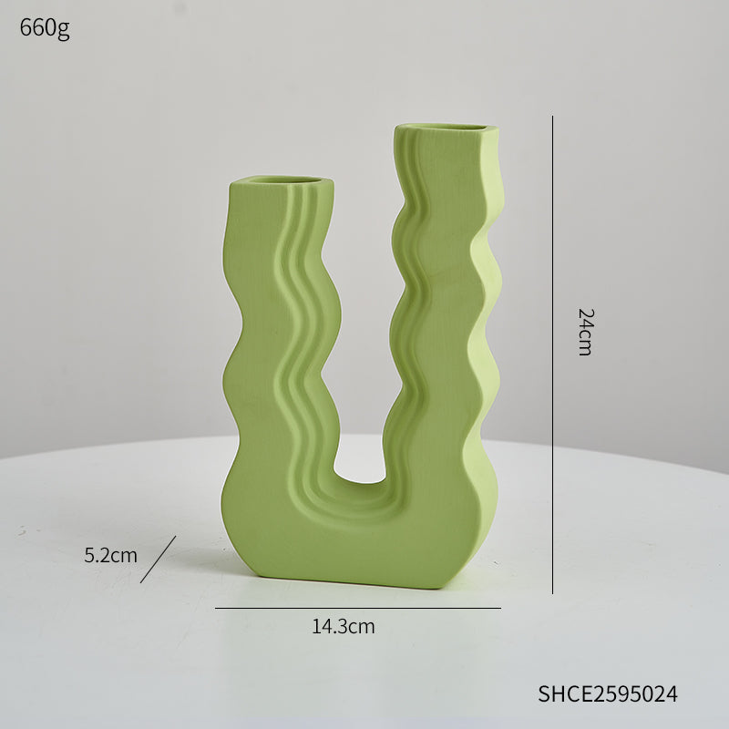 Modern Simple Vase Decoration For Elegant Home Interior Display