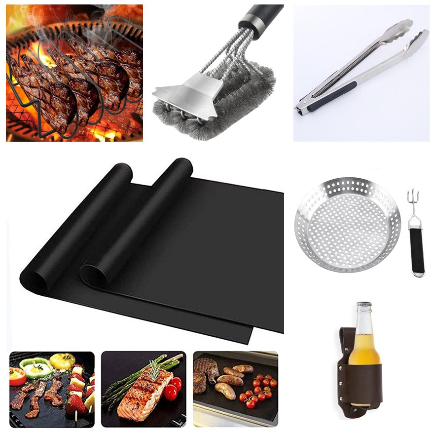 Non Stick BBQ Grill For Steak Chicken And Outdoor Cooking